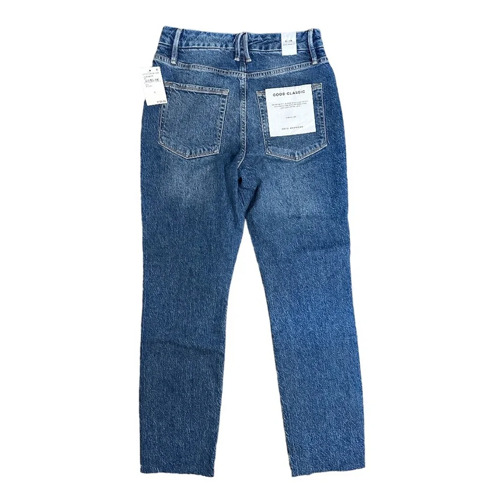 Good American Good Classic Jeans High Rise Size 6/28 - Picture 5 of 8
